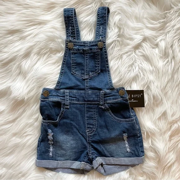 Little Bipsy Bottoms Nwt Little Bipsy Girls Distressed Denim